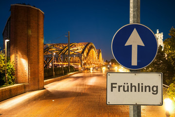 Schild 189 - Frühling