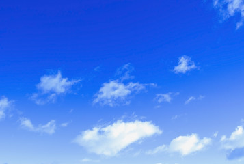 Clouds on a blue sky
