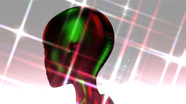 Digital Animation of an Alien