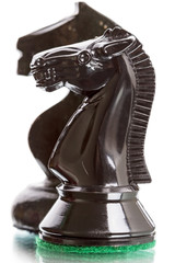 Black knight on white © ra3rn