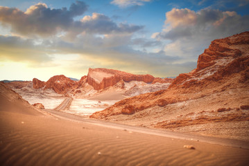 Fototapeta premium Valle de la Luna (Moon Valley)