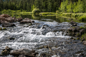 river flowing from duck creek