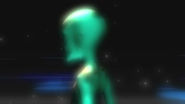 Digital Animation of an Alien