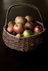 Basket of apples