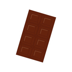 Delicious chocolate bar icon vector illustration graphic design