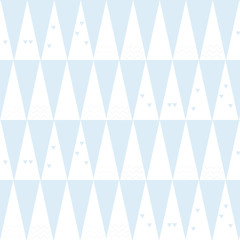 seamless xmas pattern on blue background with pine tree