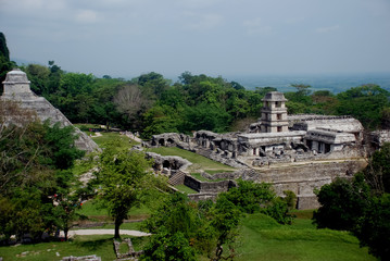 Fototapeta na wymiar Landscape in Palenque