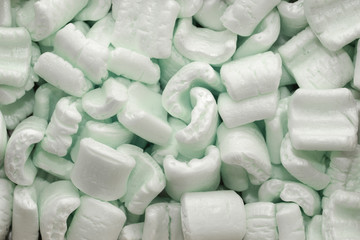green packing foam
