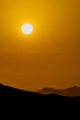 Sunset at the Desert