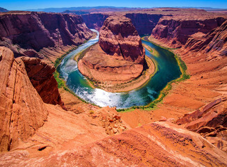 Horseshoe Bend on the Colorado River near Page, Arizona, USA