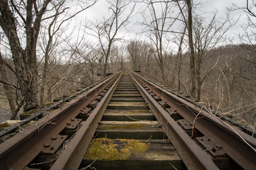 Abandoned Train Bridge
