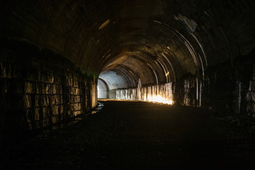 Sunset at Tunnel Entrance 