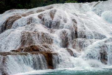 Landscape in Agua Azul