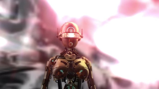 Digital Animation of a Fembot