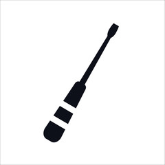 Screwdriver icon in trendy flat style.