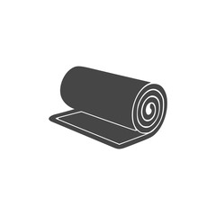 Carpet Icon Flat Graphic Design - Illustration