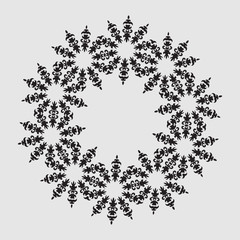 Logotype in the shape of a flower