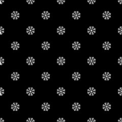 SEAMLESS SNOWFLAKE GLITTER ON BLACK BACKGROUND