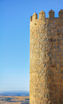 Walls of Ávila, medieval towns, Spain