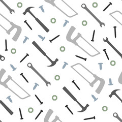 Seamless tools pattern background