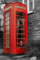 Red telephone box K6