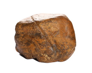 Rock  isolated on white background
