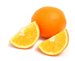 Orange isolated on white background