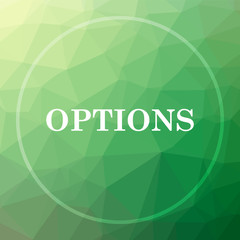 Fototapeta na wymiar Options icon