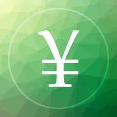 Fototapeta premium Yen icon