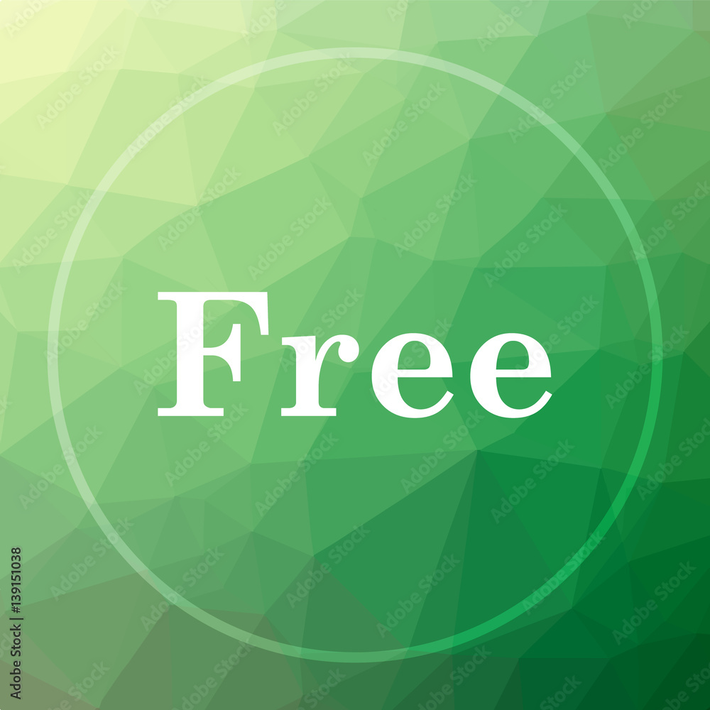 Poster free icon