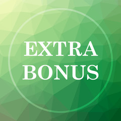 Fototapeta na wymiar Extra bonus icon