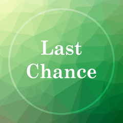 Last chance icon