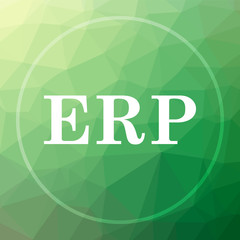 Fototapeta premium ERP icon