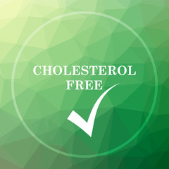 Cholesterol free icon
