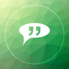 Double quotes icon