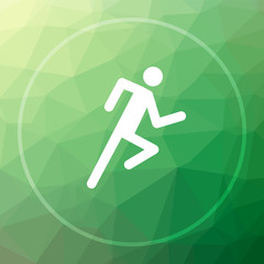 Running man icon