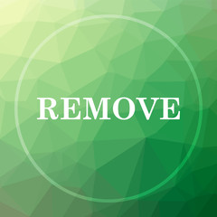 Fototapeta na wymiar Remove icon