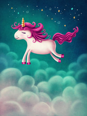 Cute little unicorn © Elena Schweitzer