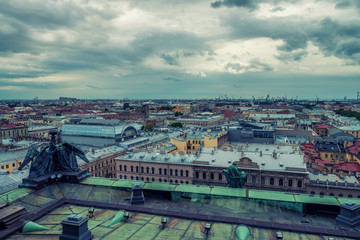 Obraz premium View from Isaac's Cathedral in Saint Petersburg