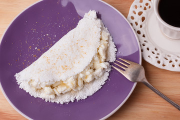 Casabe (bammy, beiju, bob, biju) - flatbread of cassava (tapioca)