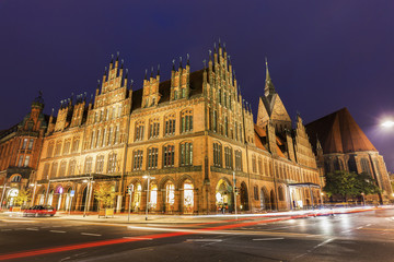 Fototapeta na wymiar Old Town Hall in Hanover