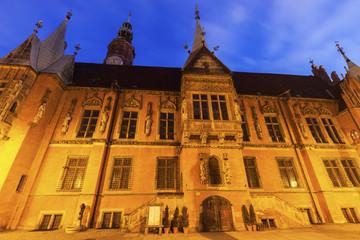 Obraz premium Old City Hall on Market Square in Wroclaw