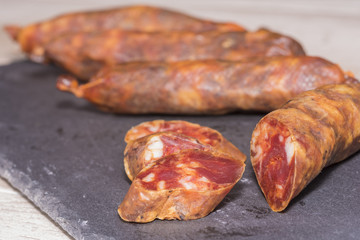 Chorizos artesanales.