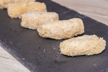 Croquetas caseras.