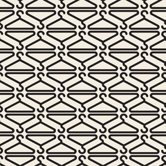 seamless monochrome hanger pattern background