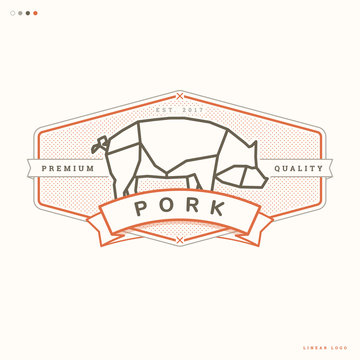 pork linear logo