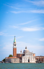 Fototapeta na wymiar VENICE, ITALY - JUNE 27, 2016: San Giorgio Maggiore