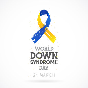 World Down Syndrome Day. 21 March