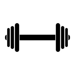 Obraz premium barbell fitness sport pictogram vector illustration eps 10
