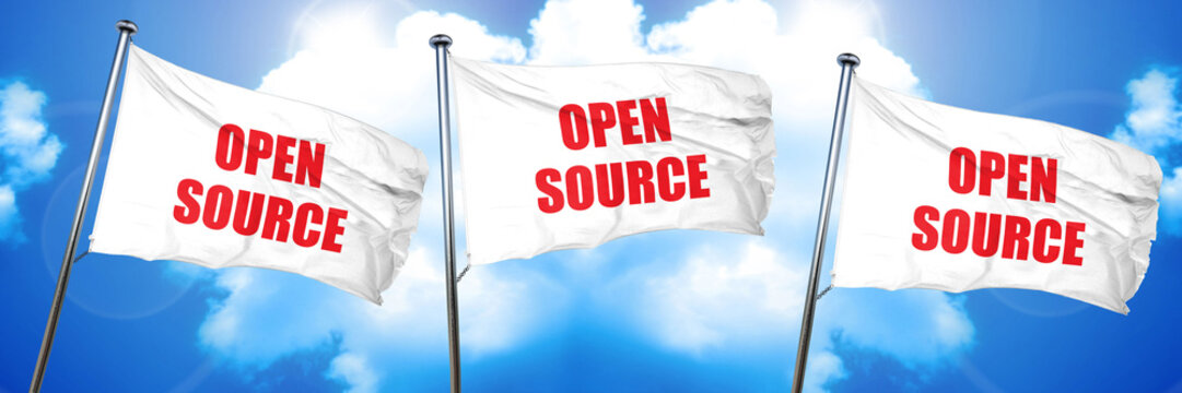 open source, 3D rendering, triple flags